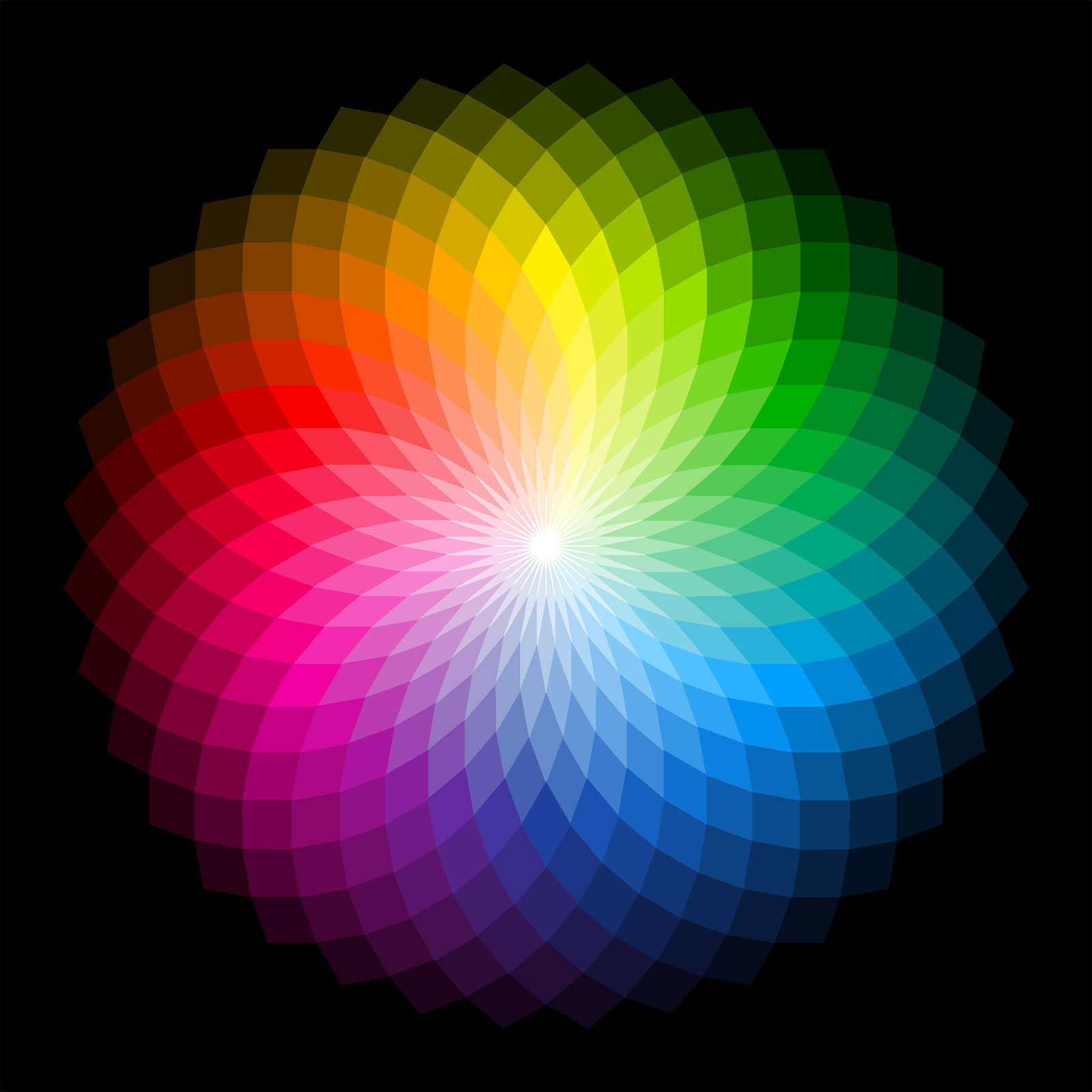 complex color wheel