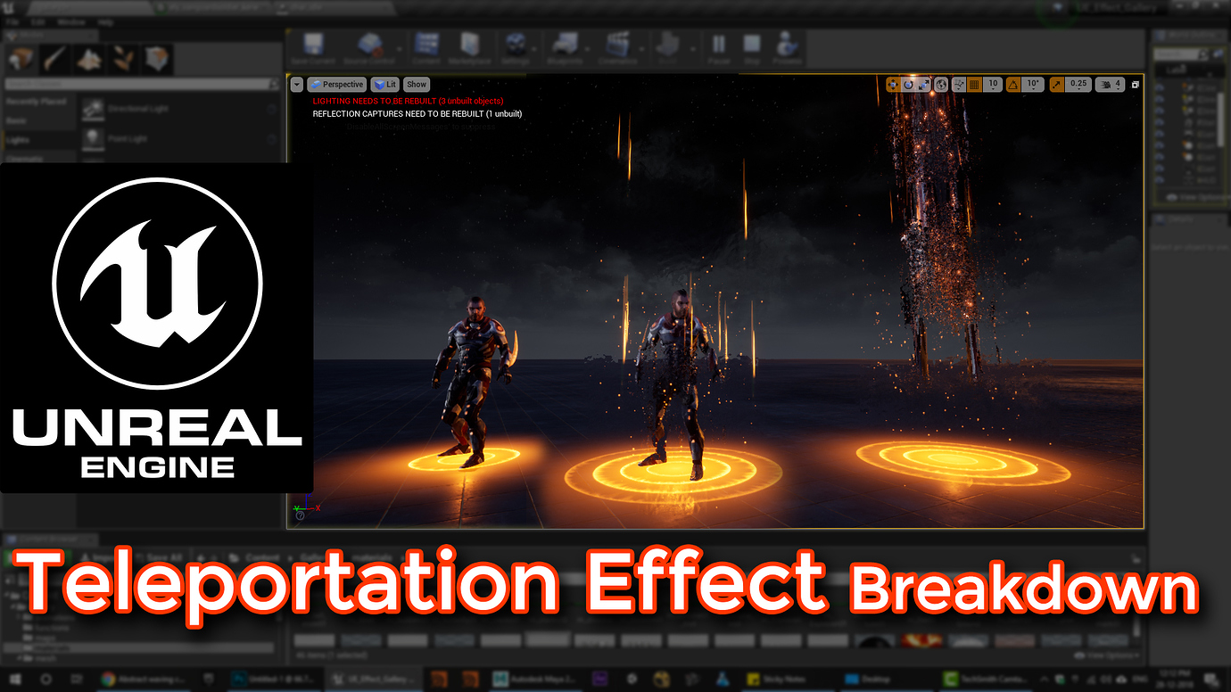 Unreal Engine Niagara VFX Tutorials - Real Time VFX