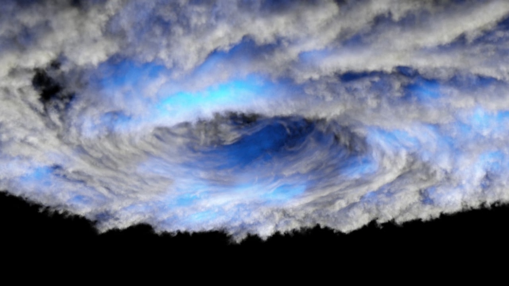 using houdini sidefx for real skies