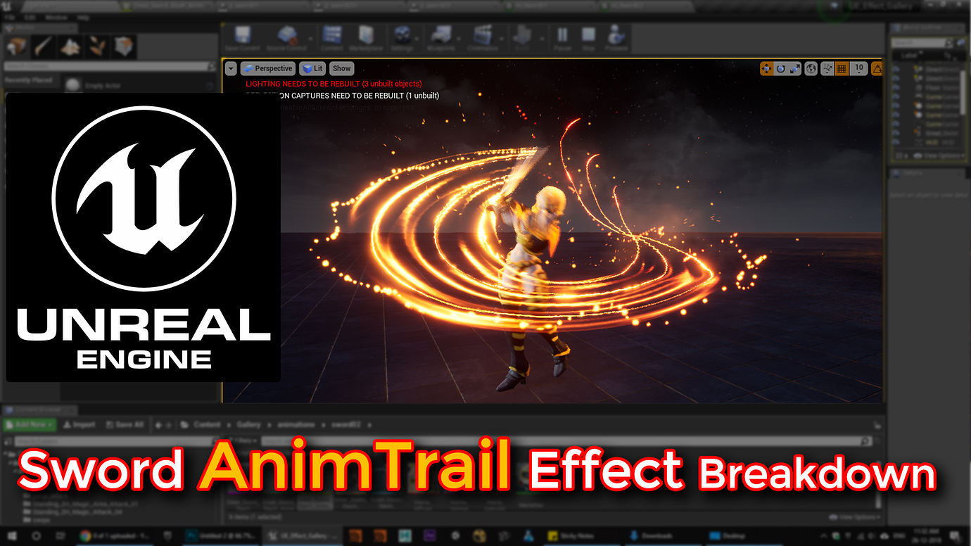 Unreal Engine Niagara VFX Tutorials - Real Time VFX