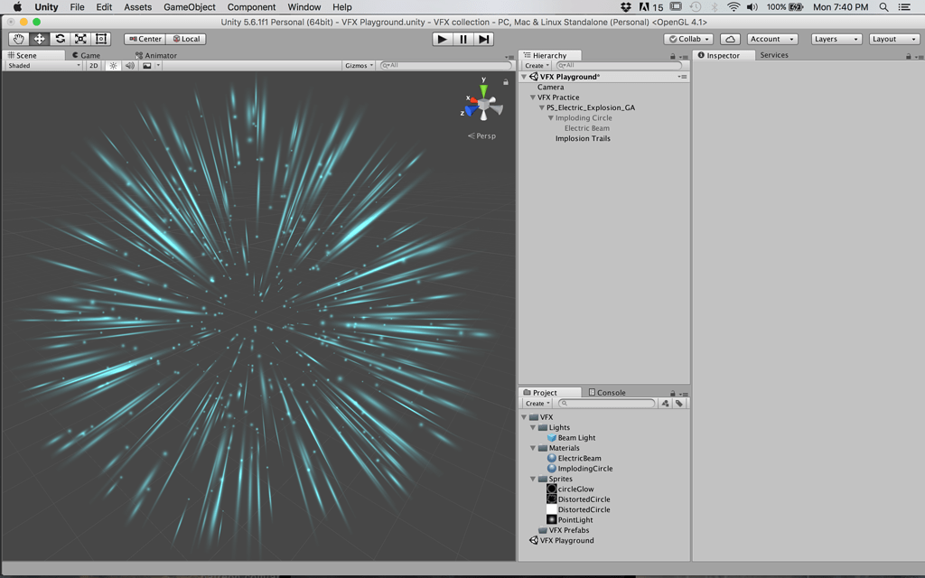 Learning VFX Unity question - Real Time VFX