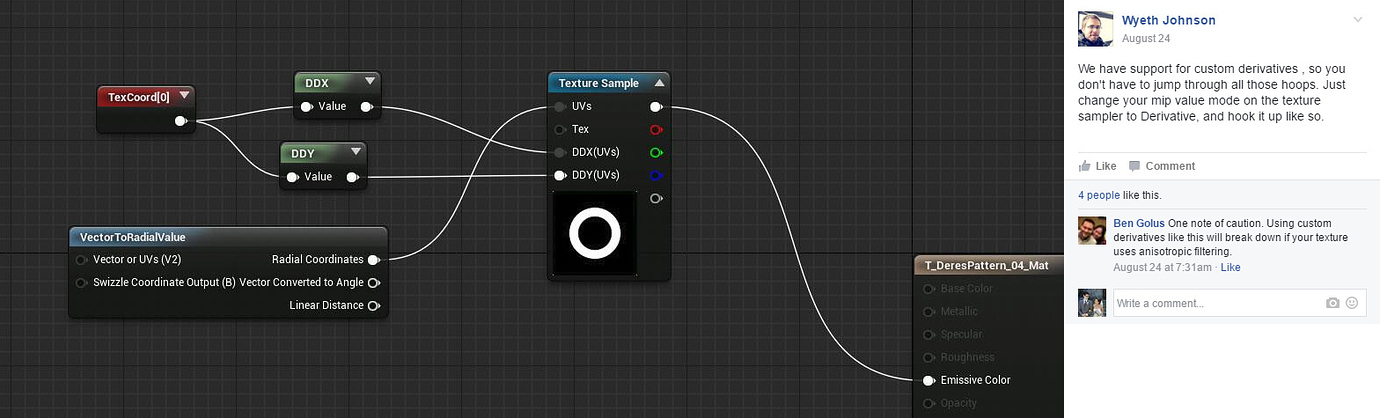 How do I make a radial UV texture coordinate map? - Real Time VFX