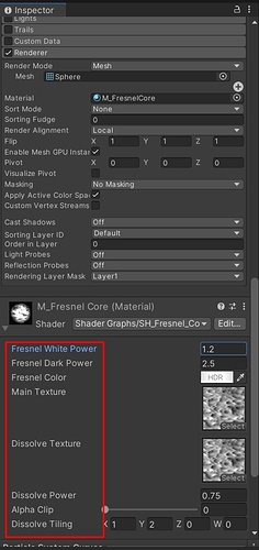FRESNEL CORE INSPECTOR PARTICLE SYSTEM