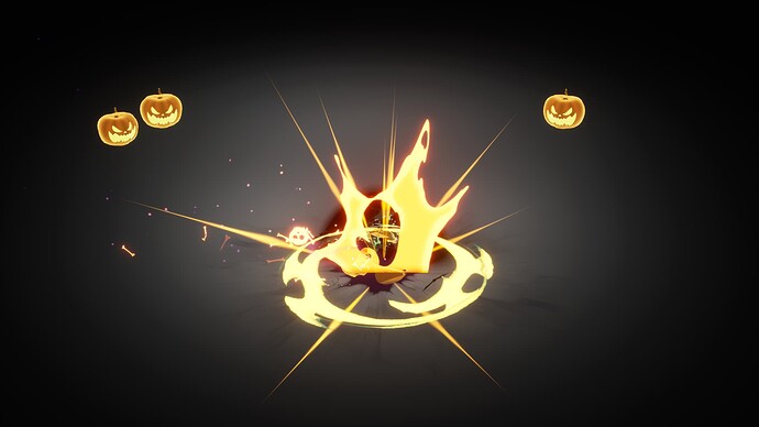 Halloween Pumpkin AOE Bomb VFX Thumbnail