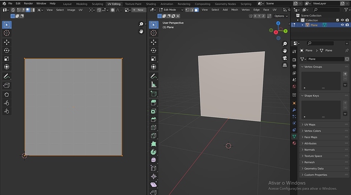 Perfect Square Mesh and UV
