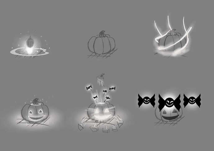 Pumpkin VFX concept