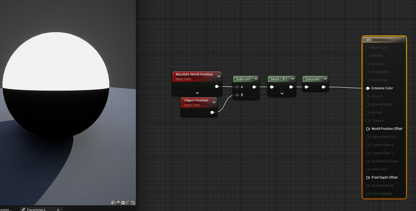 [UE5] Efficient Way Of Getting Mesh's Cross Section As A Mask - Real ...