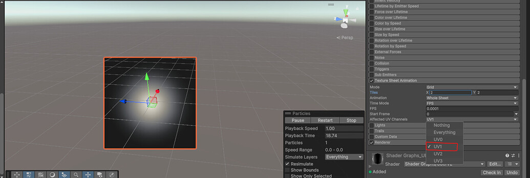 How does Texture Sheet Animation module work - Real Time VFX
