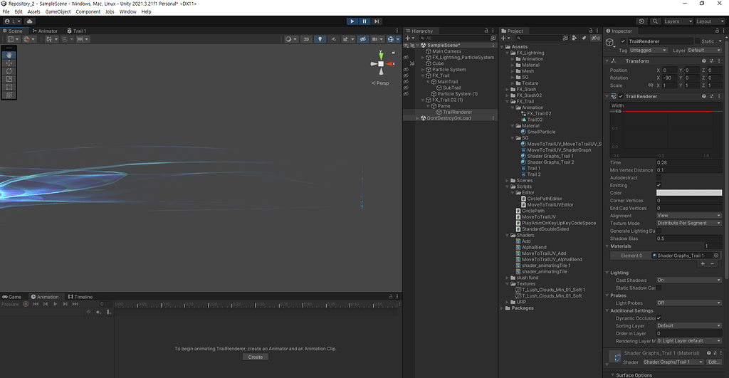 Unity trail effect is not smooth - Real Time VFX