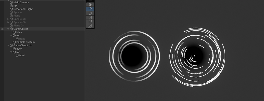 How to make a 2D Particle rotate a sprite which scaled X or Y axis like ...