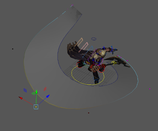 Tutorial for creating non-destructive attack swipe meshes in Maya  (Maya攻击刀光) - Real Time VFX