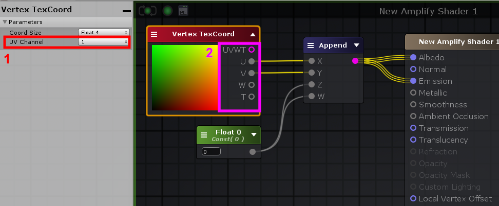 Unity Custom Vertex Stream And Shadergraph Amplify Shader Real Time Vfx