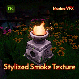 StylziedSmokeTexture_Unity_256